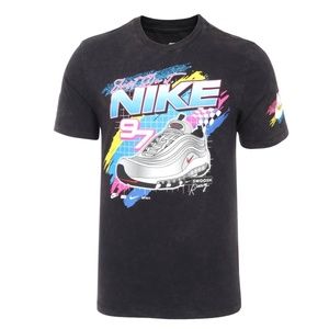 Nike RARE SIZE Small Mens Sportswear Air Max 97 Racing Tee Shirt DR8000-010